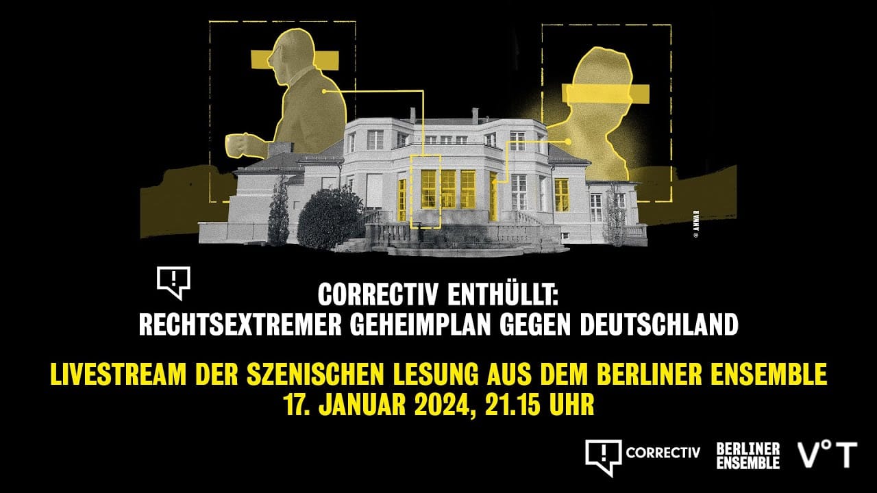„Geheimplan gegen Deutschland“, szenisch vorgelesen