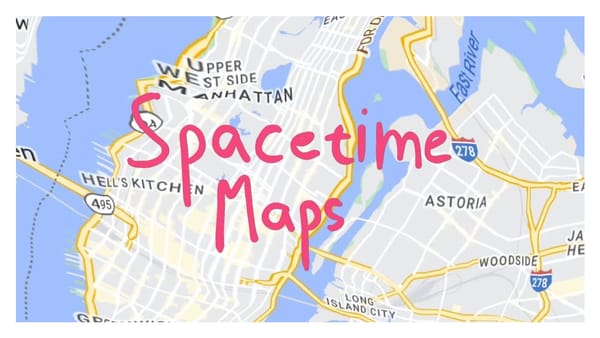 Google Maps, aber auf Basis von Zeit statt Raum
